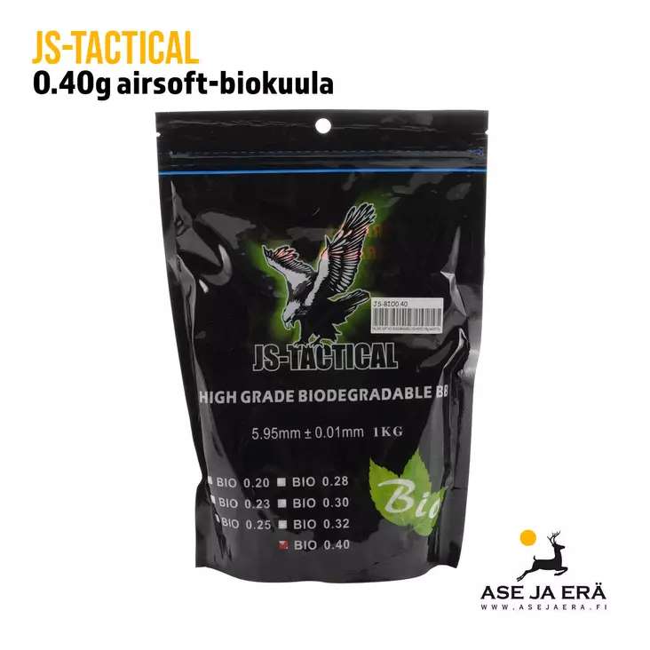 JS-Tactical 0.40g biokuula - Airsoft-kuulat - JSBIO040 - 1