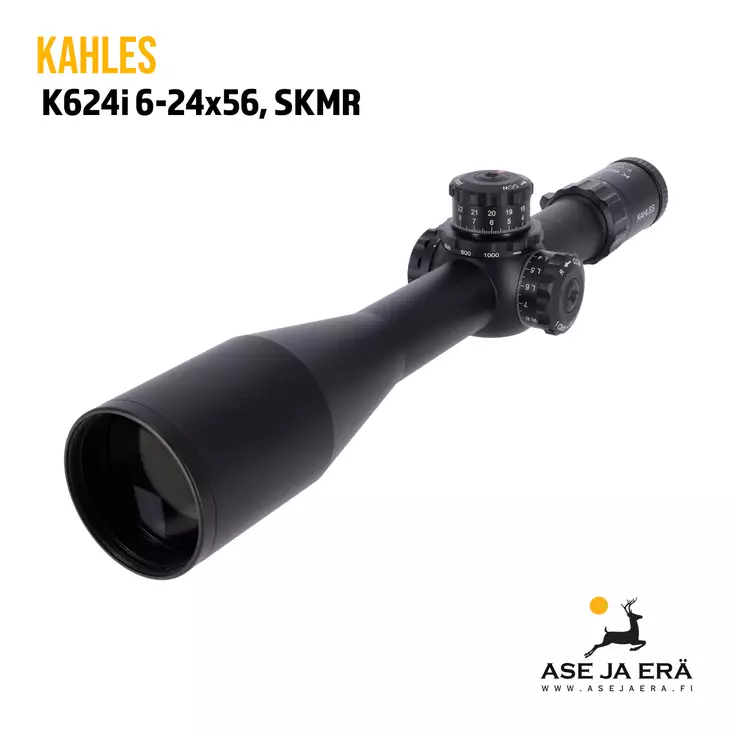Kahles K624i 6-24x56 kiikaritähtäin vasenkätinen - Kahles kiikaritähtäimet - 9008729006120 - 10
