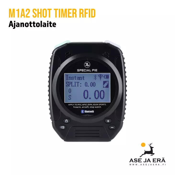 M1A2 Shot Timer RFID ajanottolaite - Ajanottolaitteet - 6430034886860 - 3
