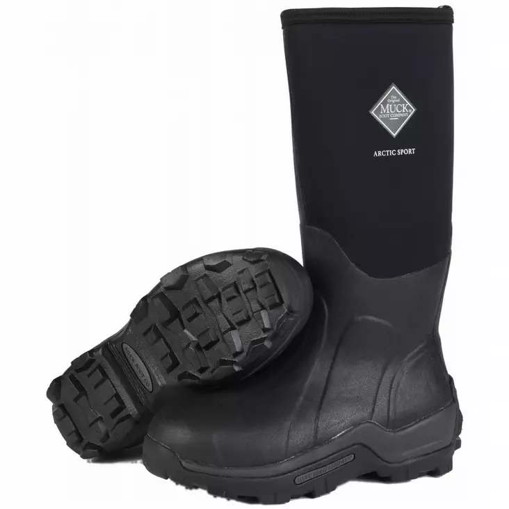 MuckBoot Arctic Sport mustat lämpösaappaat - Saappaat - 664911800410 - 4