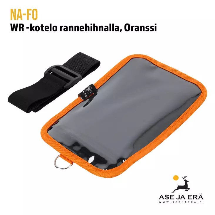 Na-Fo WR rannekotelo Oranssi - yleiskuva hihnan kanssa - GPS-paikantimet - 6429810031020 - 1