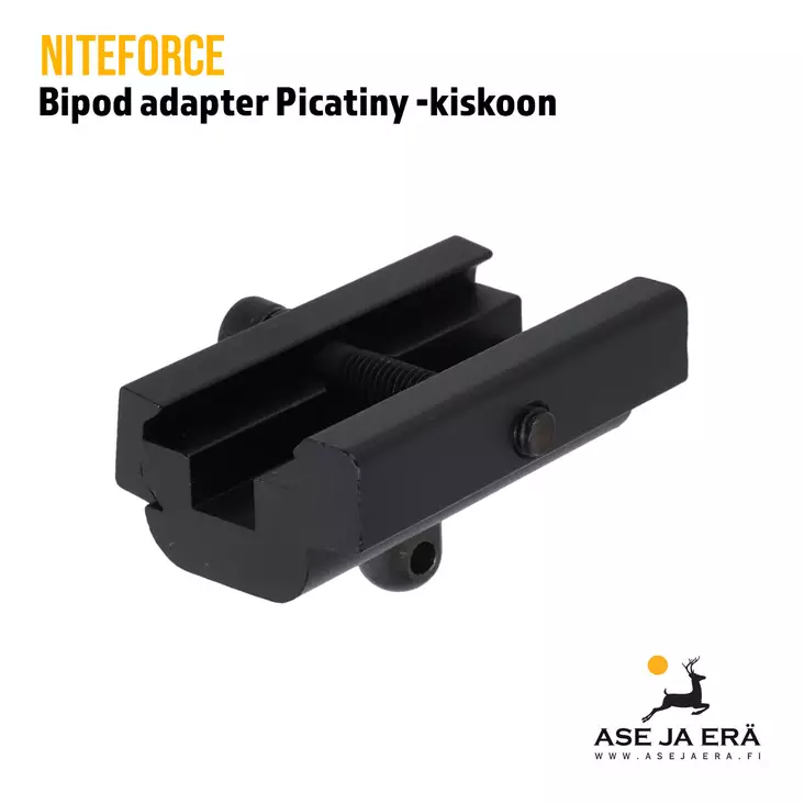 Niteforce Bipod adapter picatinny kiskoon - Bipod adapterit - 6430061582100 - 1