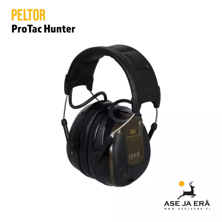 Peltor ProTac Hunter aktiivikuulosuojaimet - etuviistosta - Kuulosuojaimet - 4054596123120 - 10