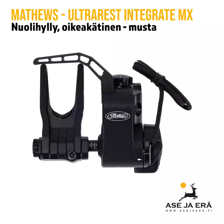 QAD IMX Mathews nuolihylly musta RH - Taljajousen nuolihyllyt - 720770016550 - 2