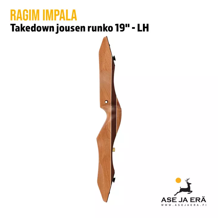 Ragim Impala Takedown jousen runko 19" - Vasenkätinen - yleiskuva oikealta - Vastakaarijousen rungot - 8034049503460 - 1