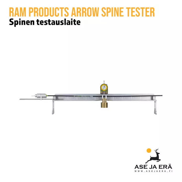 Ram Products spine testeri - Jousen säätö ja huolto - 18113400040 - 1