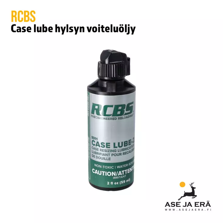 RCBS Case lube hylsyn voiteluöljy - Hylsyöljyt ja -rasvat - 076683093110 - 3
