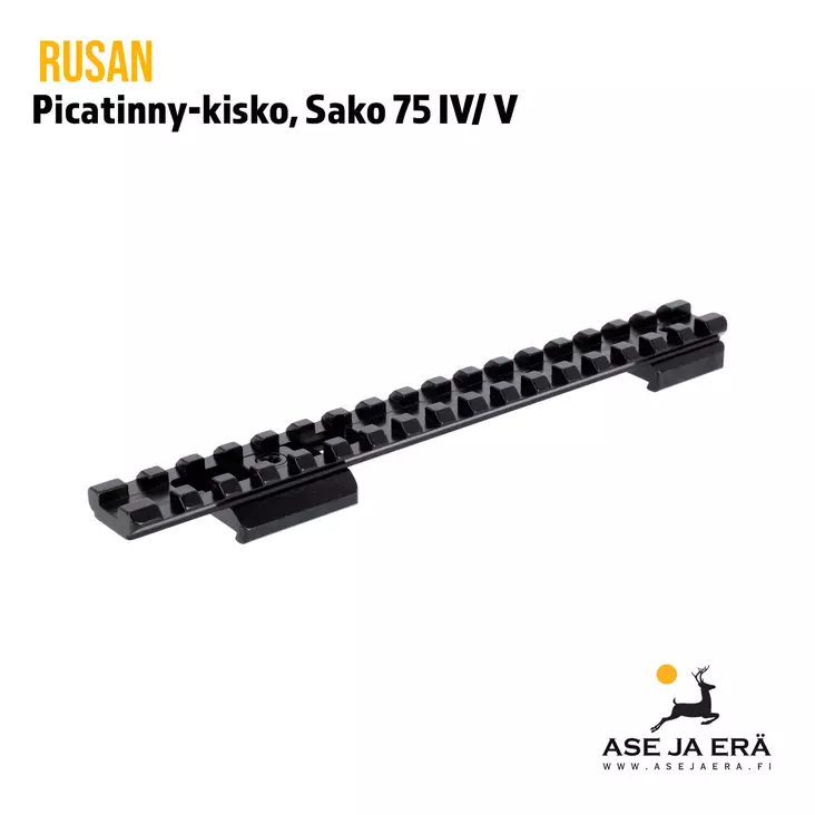 Rusan Picatinny-kisko, Sako 75 IV/ V Metsästyskivääriin - Kiskot, kiilat, palat ja muut jalustat - 3856026413570 - 1