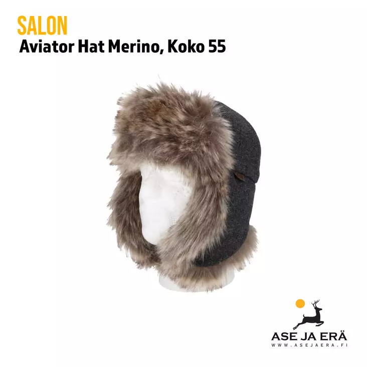 Salon Aviator Merino karvalakki - Metsästyshatut - 6419647052800 - 1