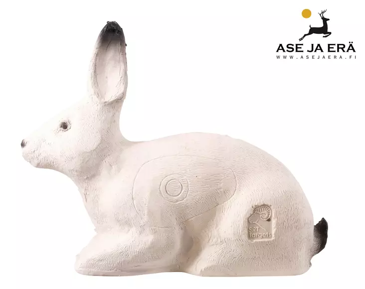 SRT Target 3D-taulu Valkoinen Jänis - 3D-eläintaulut - 1088601000 - 2