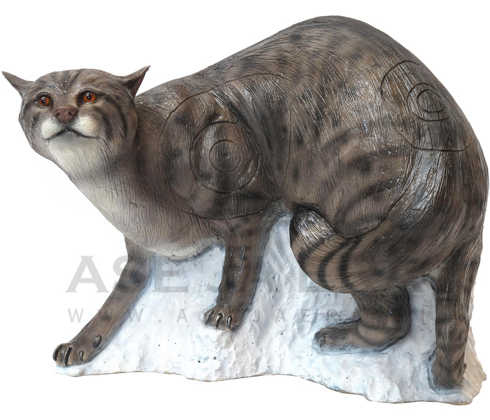 SRT Target 3D-taulu Villikissa - 3D-eläintaulut - 1075551000 - 1