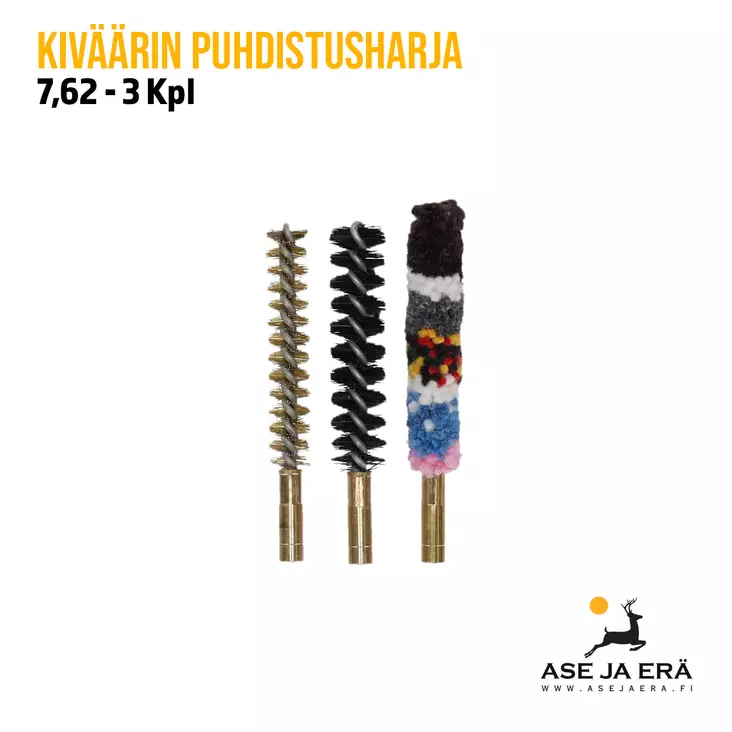 Stilcrin puhdistusharjasarja 7,62 - Puhdistussarjat ja -harjat - 373910 - 1