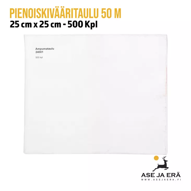 Tarkka Pienoiskivääritaulu 1 25x25 - Ampumataulut - 240010 - 1