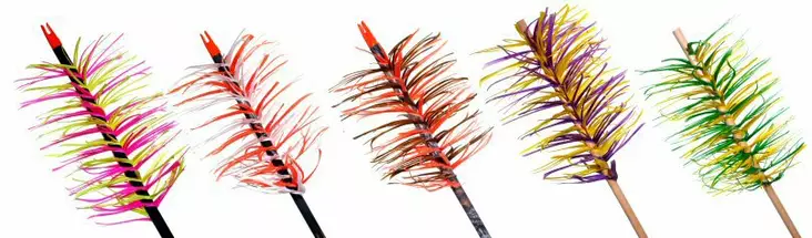 Trueflight Spiral Wrap Flu-Flu luonnonsulka - Luonnonsulat - 650747170070 - 1