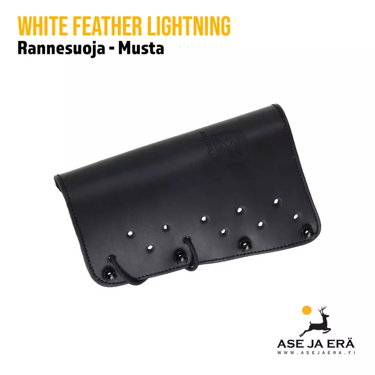 White Feather Lightning Leather Black rannesuoja - Ranne- ja muut suojat - 1092531000 - 3