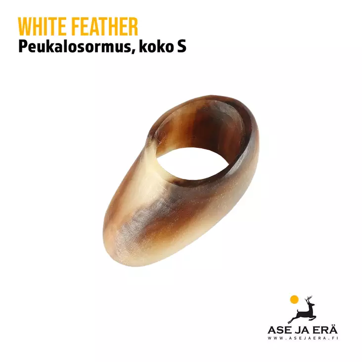 White Feather peukalosormus - Muut ampujan varusteet - 8717974184910 - 1
