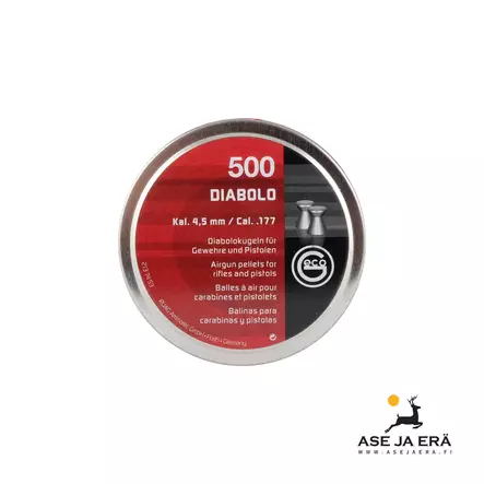 4,5mm Geco 0,45 g Diablo ilma-aseluoti - 4,5 mm ilmakivääriluodit - 723364374531 - 3