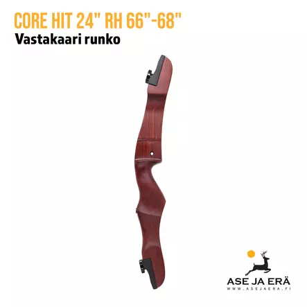 Core Hit 24" RH 66"-68" vastakaari runko - Yleiskuva - Vastakaarijousen rungot - 6017410416431 - 1