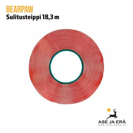 Bearpaw sulitusteippi 18,3 m rulla - Nuoliliimat ja teipit - 4251973254471 - 3