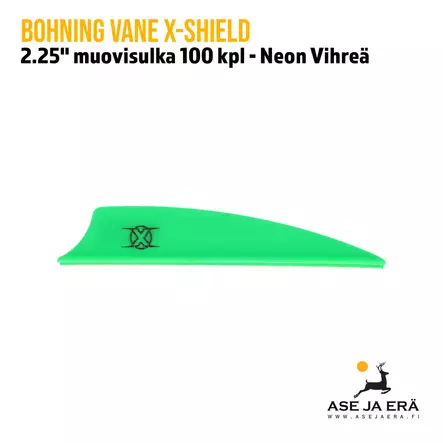 Bohning Vane X-Shield 2.25" muovisulka - Muovisulat - 010847558831 - 2