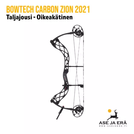 Bowtech Carbon Zion taljajousi, musta - yleiskuva sivulta - Metsästysjousi - A053911 - 7
