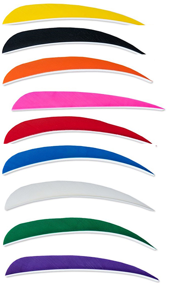 Buck Trail 5" luonnonsulka RW parabolic 24kpl - Luonnonsulat - FREBTRW501 - 2