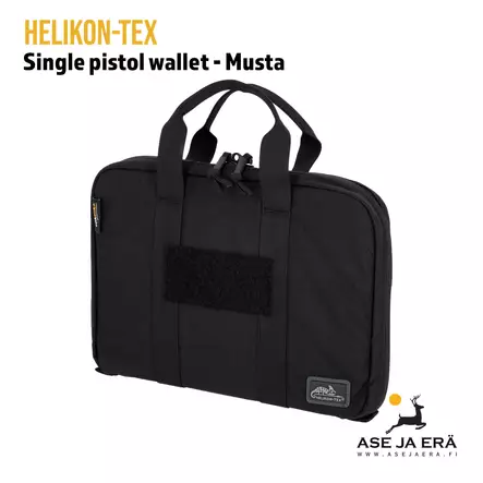 Helikon-Tex Single Pistol Wallet pistoolilaukku, musta, yleiskuva - Reput ja laukut - 5902688033811 - 2