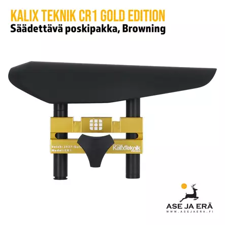Kalix Teknik CR1 Gold Edition säädettävä poskipakka, Browning, yleiskuva sivusta - Poskipakat - 7350001270241 - 1