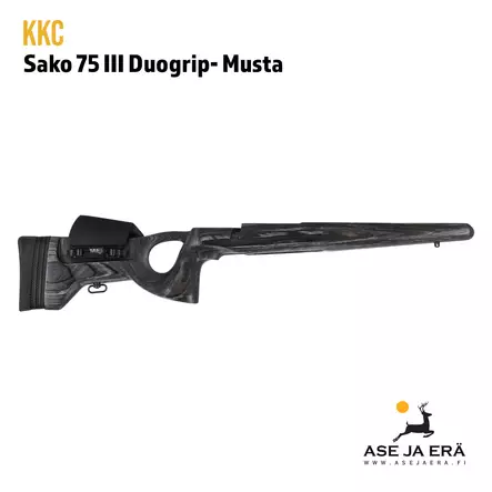 KKC Sako 75 III Musta Duogrip peukalonreikätukki - Yleiskuva - Tukit ja muunnossarjat - 7073257001611 - 1