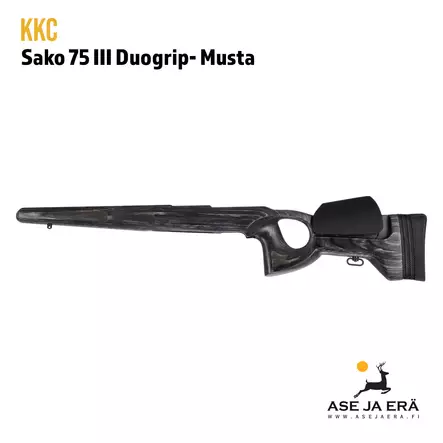 KKC Sako 75 III Musta Duogrip peukalonreikätukki - Oikea sivu - Tukit ja muunnossarjat - 7073257001611 - 2