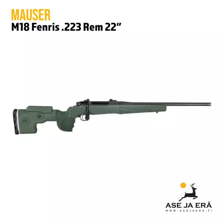 Mauser M18 Fenris .223 kivääri hexa-lock pikajalalla - Pulttilukkoiset kiväärit - M18FENRIS223151 - 1