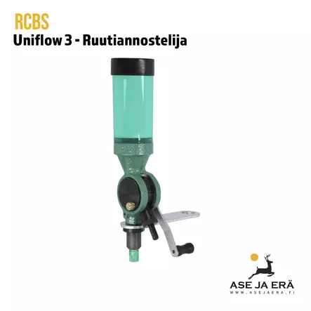 RCBS Uniflow 3 ruutiannostelija - Ruutisirottimet, mitat ja annostelijat - 604544621181 - 3