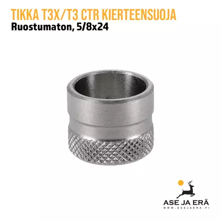 Tikka T3x/T3 CTR Stainless kierteensuoja 5/8x24 - Kiväärien osat - 6438053087541 - 1