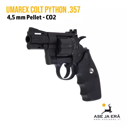 Umarex Colt Python .357 2,5" - 4,5 mm CO2 ilma-ase revolveri - Ilma-aseluoti ilmapistoolit - 4000844573421 - 15