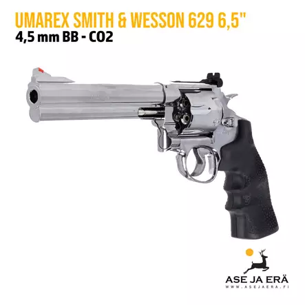 Umarex Smith & Wesson 629 6,5" 4,5 mm CO2 revolveri - BB kuula ilmapistoolit - 4000844740151 - 2
