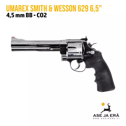 Umarex Smith & Wesson 629 6,5" 4,5 mm CO2 revolveri - BB kuula ilmapistoolit - 4000844740151 - 1