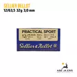 12/63,5 Sellier & Bellot Practical Sport 3mm 32g haulikonpatruuna - Haulikon ratapatruunat - 8590690022151 - 6