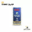 17HMR CCI Gamepoint 1,3g Pienoiskivärin patruuna - 17HMR patruunat - 076683000521 - 4