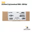 222 Rem Sako 3,2g Gamehead 106g 200 kpl - 222 kaliiperi - 6438053111741 - 1