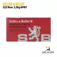 222 Rem Sellier & Bellot HPBT OTM 3,36g kiväärinpatruuna 20 kpl - 222 kaliiperi - 8590690332861 - 1