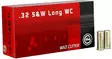 32 S&W Geco Long WC 6,5g - Revolverin patruunat - 4000294127601 - 2