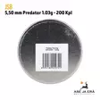 5,5mm JSB Predator Polymag 1.03 g 200 kpl - 5,5 mm luodit - 8594180450721 - 8