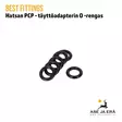 Best Fittings Hatsan PCP -täyttödapterin O-renkaat lisäksi silikoni rasvaa - Lajitelma tiivisteitä - Tarvikkeet - 03H6SK01 - 4