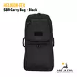Helikon-Tex SBR Carrying Bag Black Edestä - Reput ja laukut - 5908218741461 - 2