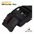 Helikon-Tex SBR Carrying Bag Black Yksityiskohta Iso tasku avoinna - Reput ja laukut - 5908218741461 - 7