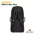 Helikon-Tex SBR Carrying Bag Black Takaapäin - Reput ja laukut - 5908218741461 - 3
