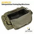 Helikon-Tex Enlarged Urban Training Bag treenikassi, Olive green, näkymä laukun sisälle - Reput ja laukut - 5908218749931 - 7
