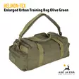 Helikon-Tex Enlarged Urban Training Bag treenikassi, Olive green, yleiskuva olkahihna esillä - Reput ja laukut - 5908218749931 - 2
