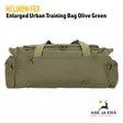 Helikon-Tex Enlarged Urban Training Bag treenikassi, Olive green, sivusta - Reput ja laukut - 5908218749931 - 3
