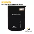 Helikon-Tex Dirt Bag retkiroskapussi Black, avattuna EAN näkyvissä - Reput ja laukut - 5908218750111 - 5